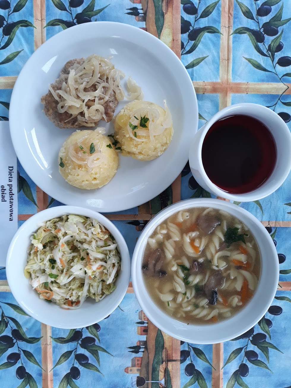 Obiad dieta podstawowa