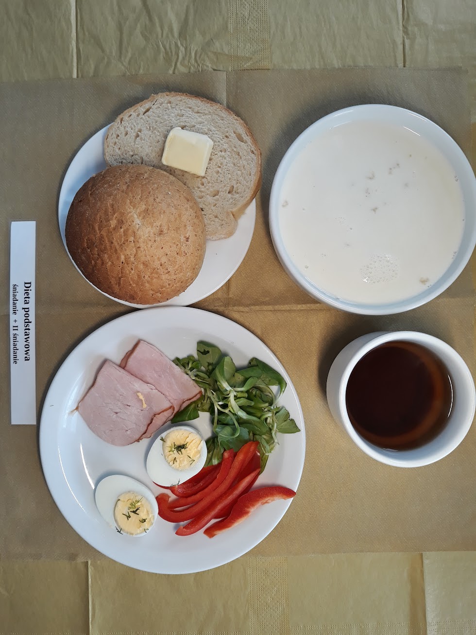 Śniadanie dieta podstawowa