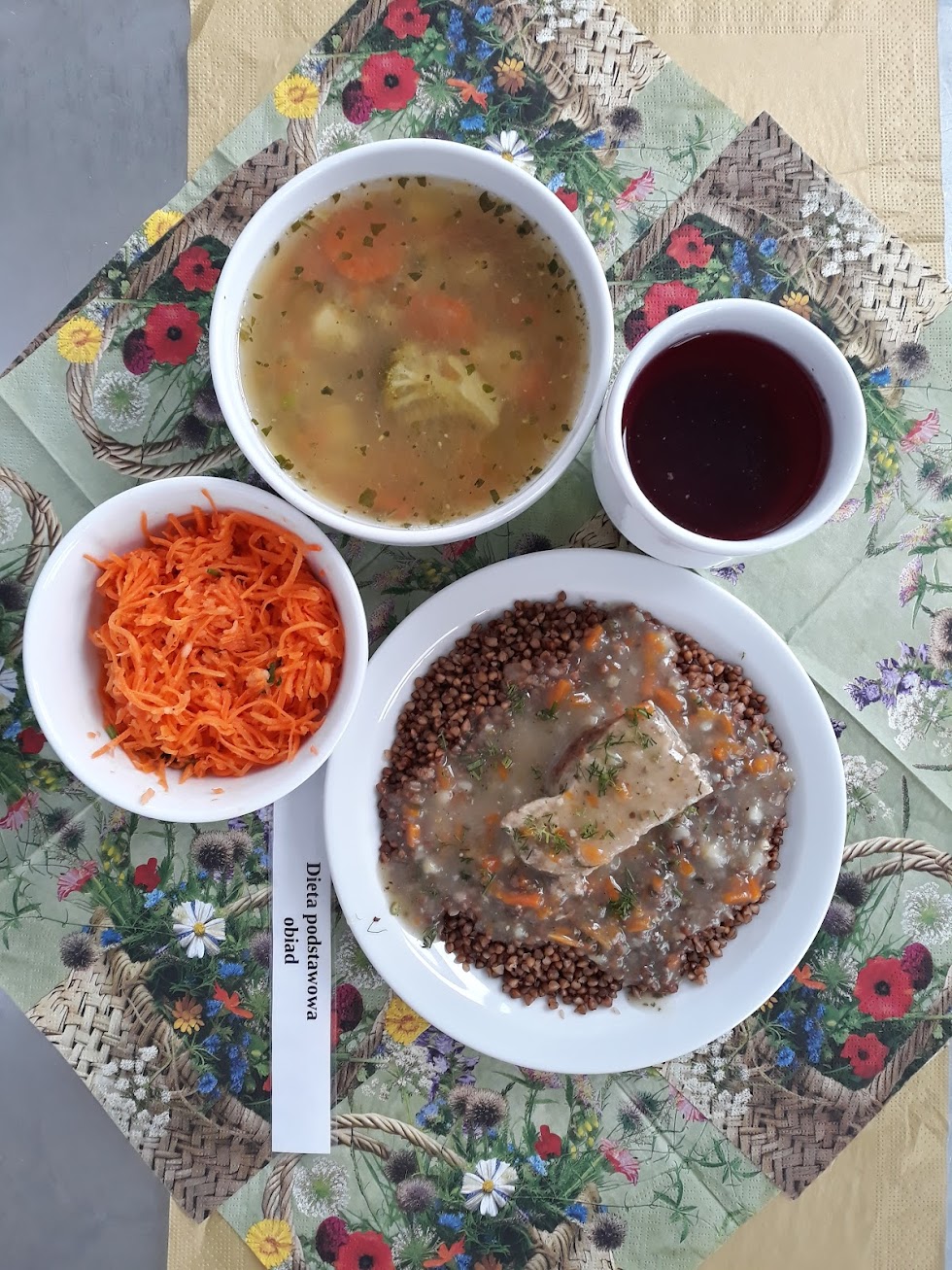 Obiad dieta podstawowa