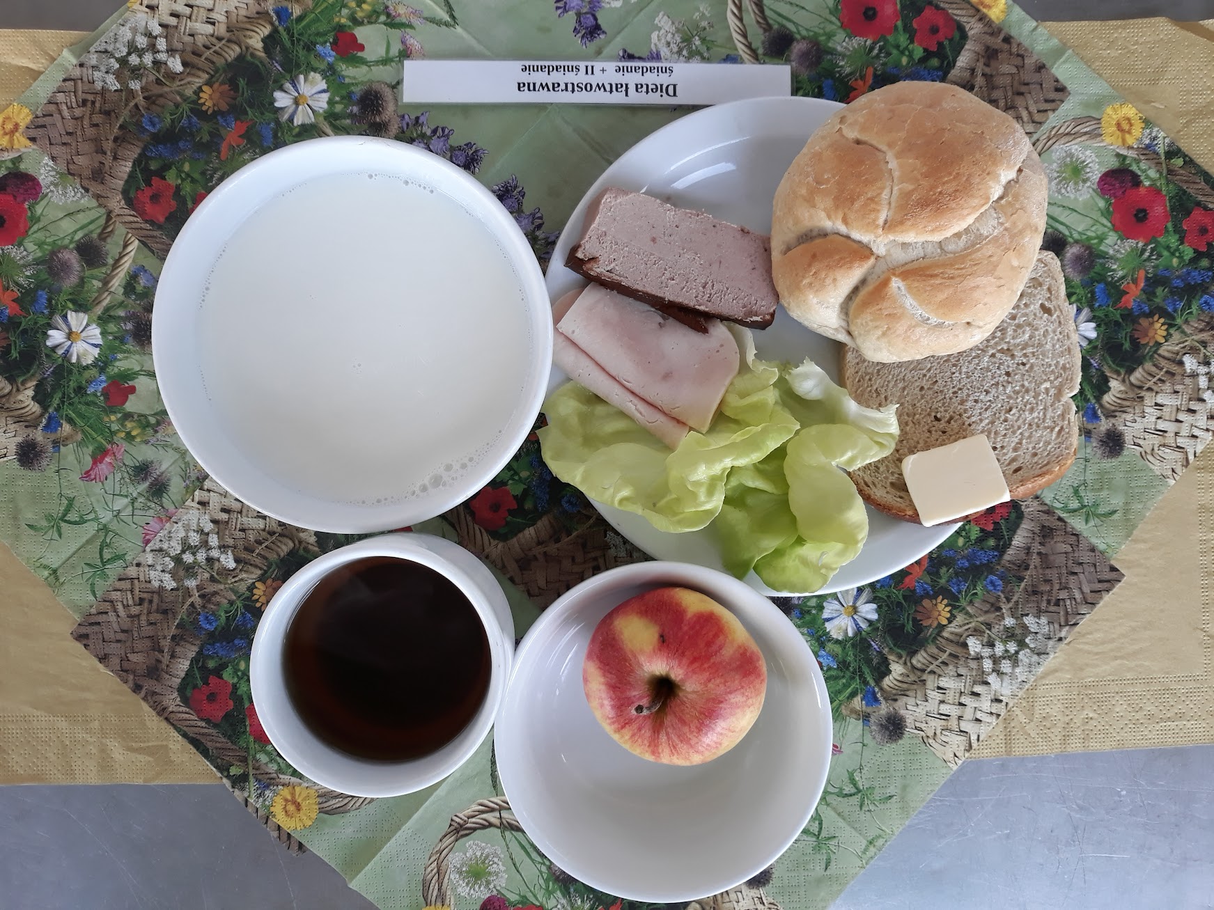 Śniadanie dieta łatwostrawna bogatobiałkowa