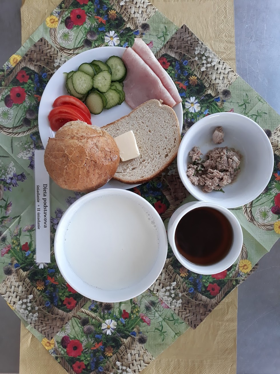 Śniadanie dieta podstawowa