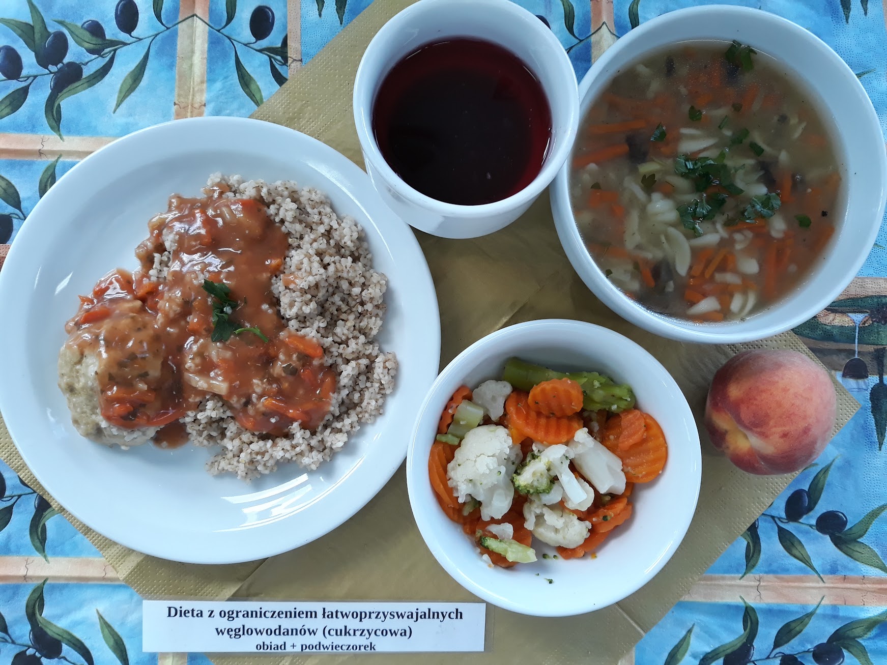 Obiad dieta cukrzycowa