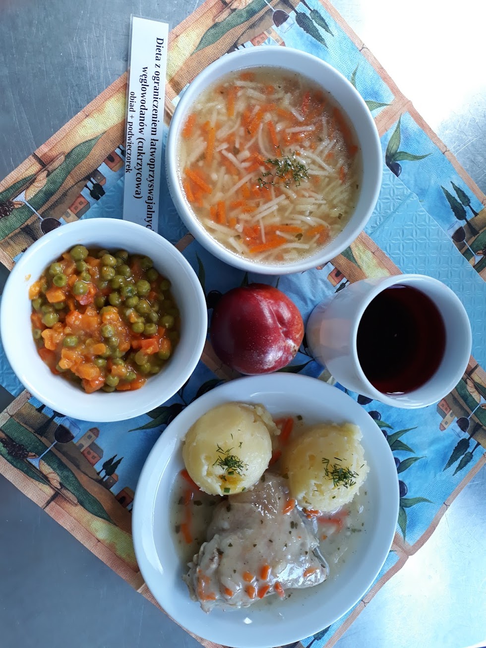 Obiad dieta cukrzycowa