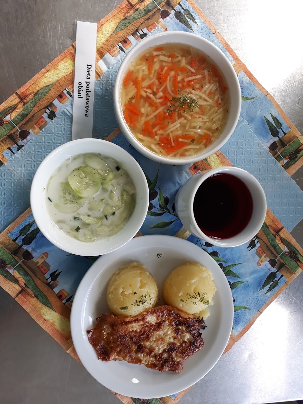 Obiad dieta podstawowa