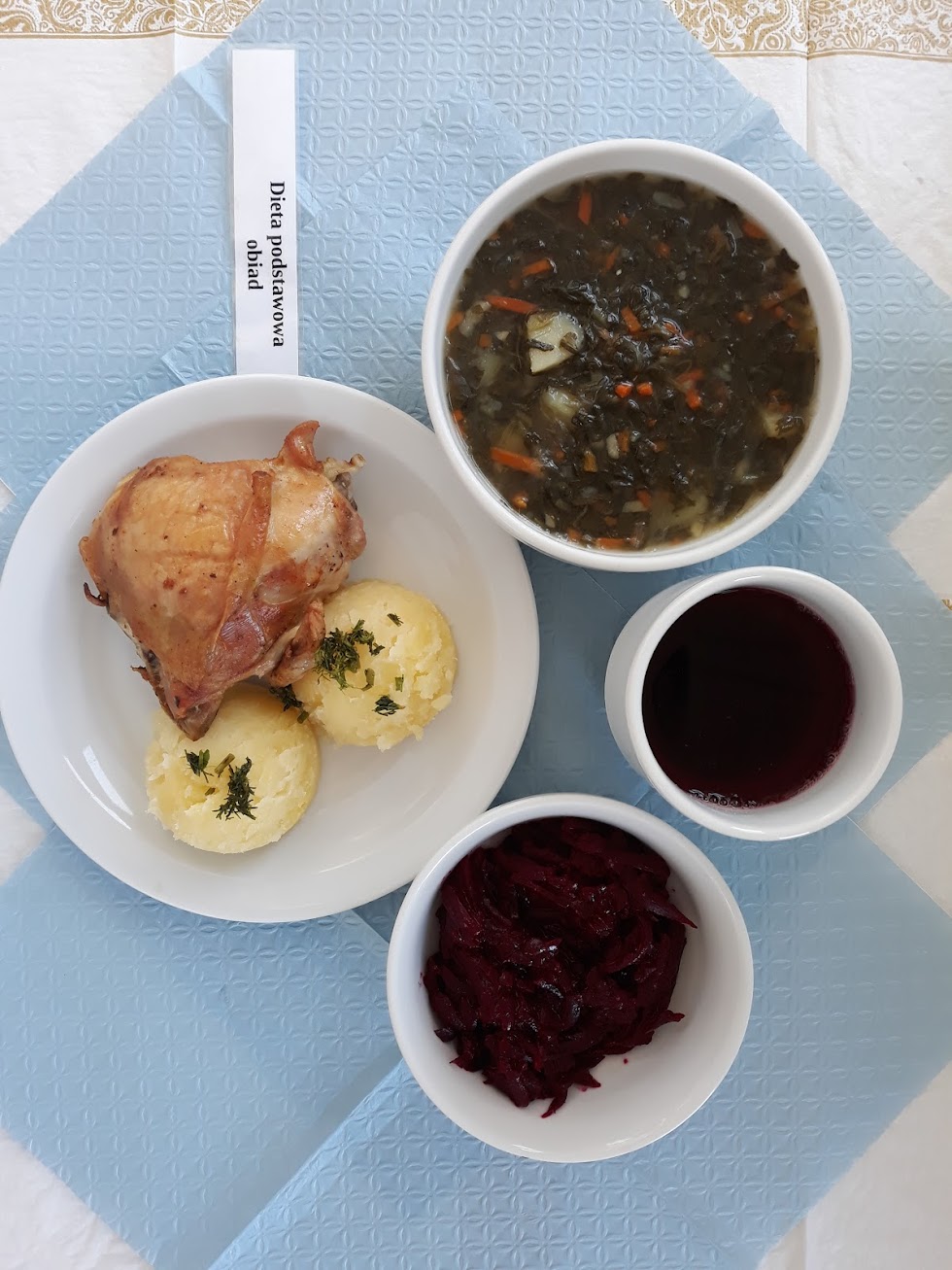 Obiad dieta podstawowa