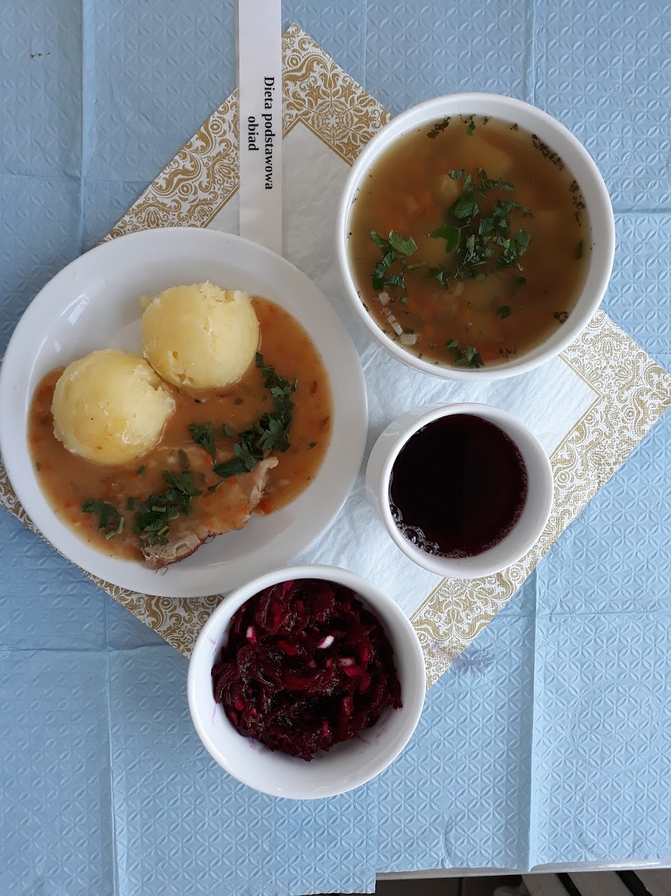 Obiad dieta podstawowa