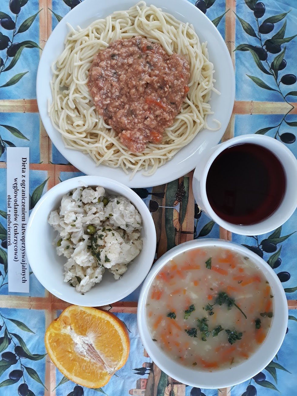 Obiad dieta cukrzycowa