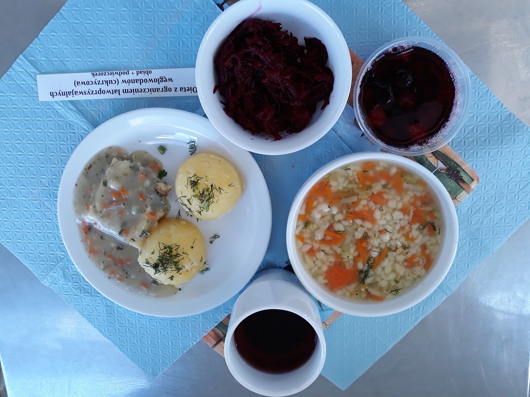 Obiad dieta cukrzycowa