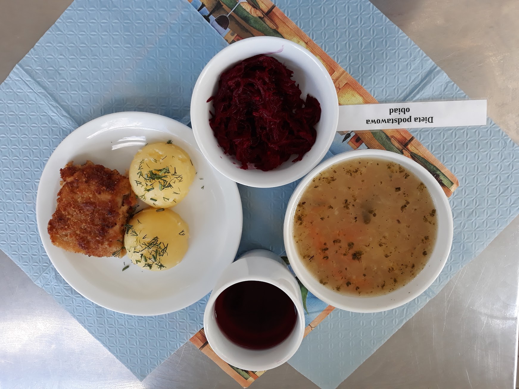 Obiad dieta podstawowa