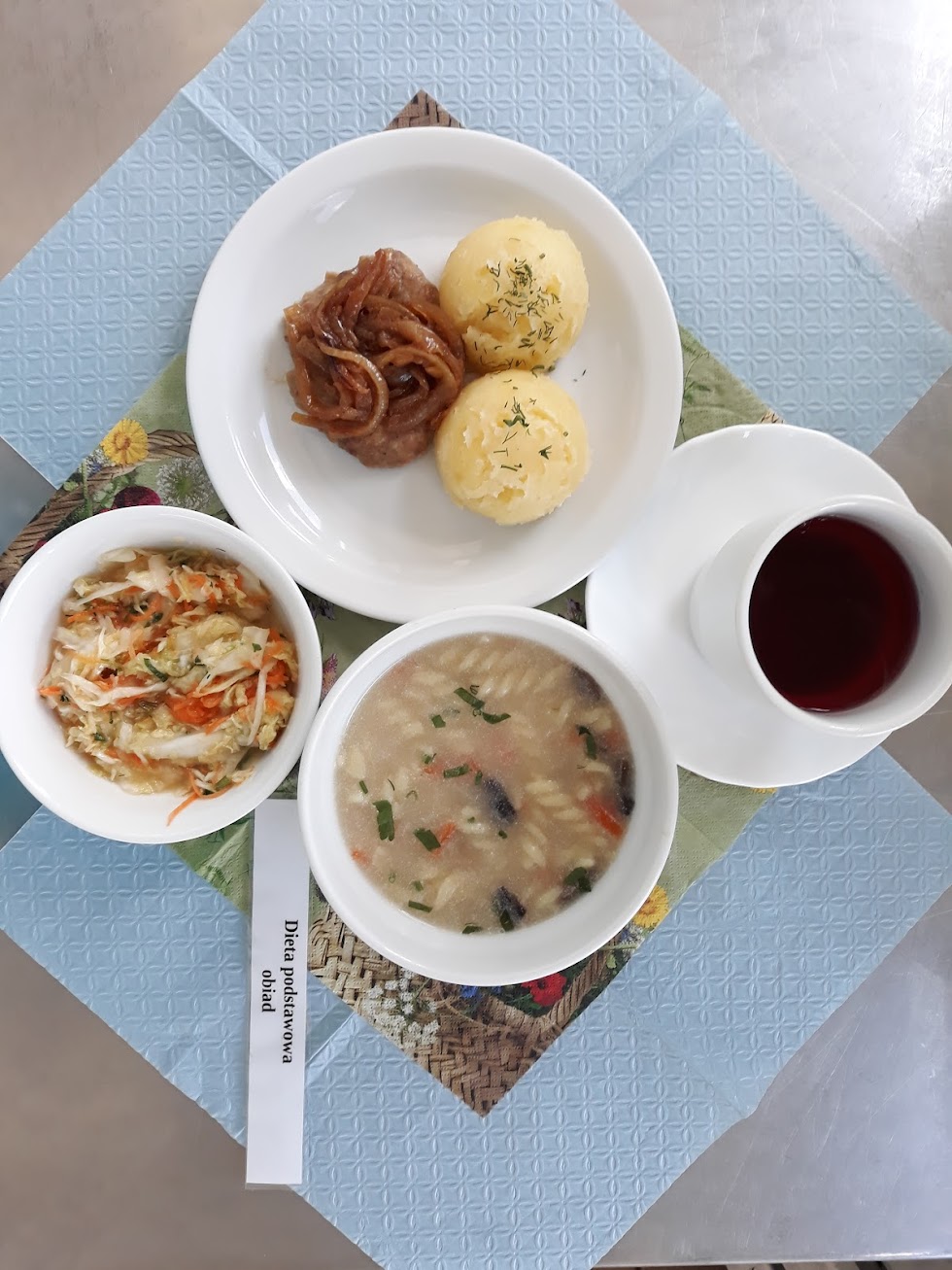 Obiad dieta podstawowa