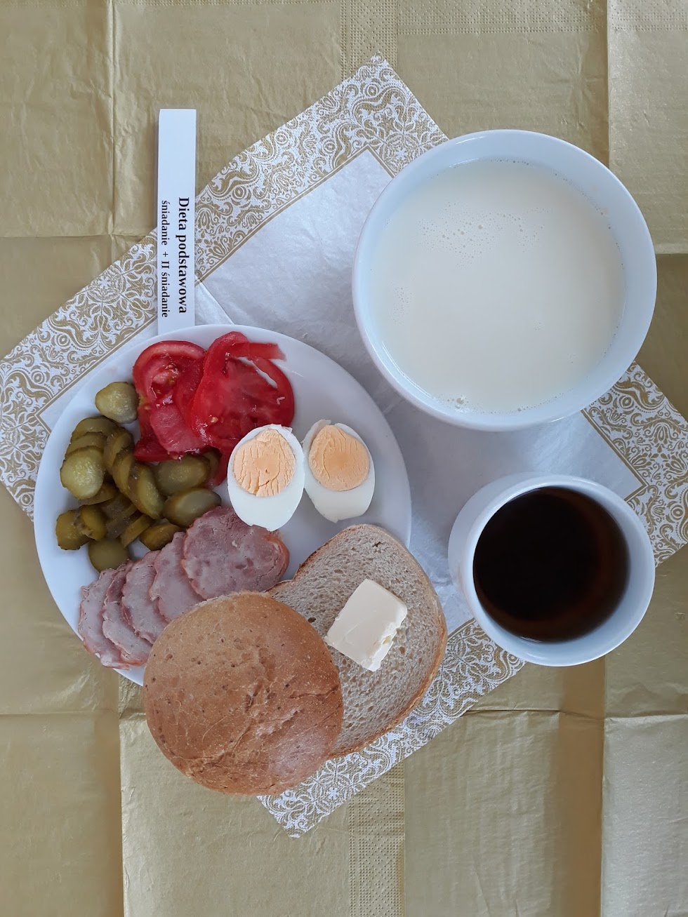 Śniadanie dieta podstawowa