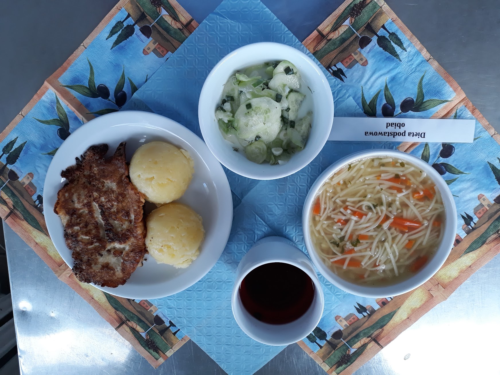 Obiad dieta podstawowa