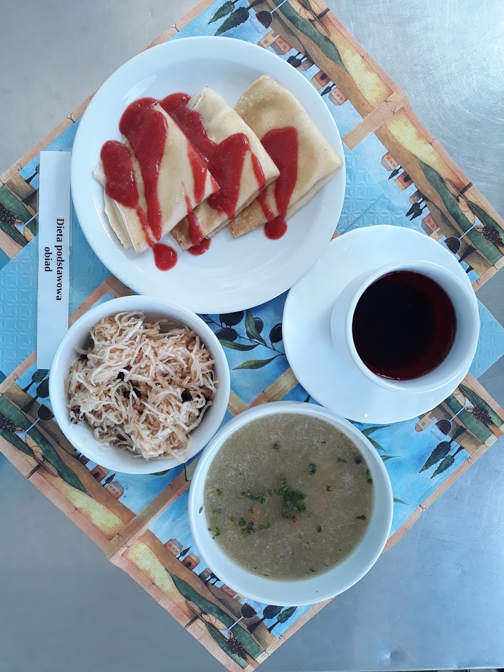 Obiad dieta podstawowa