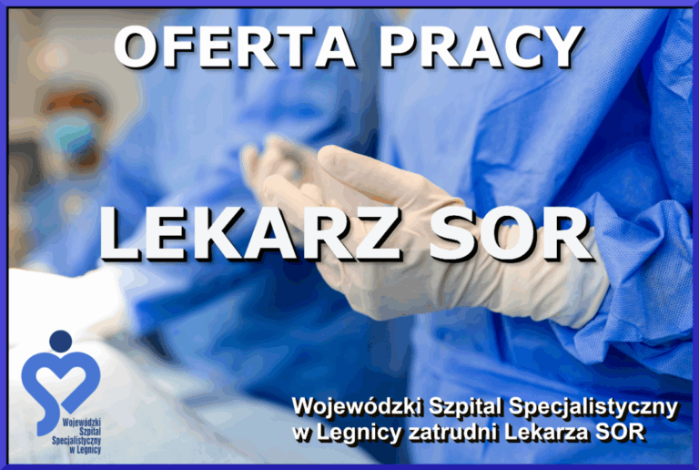 Grafika - oferta pracy - lekarz sor