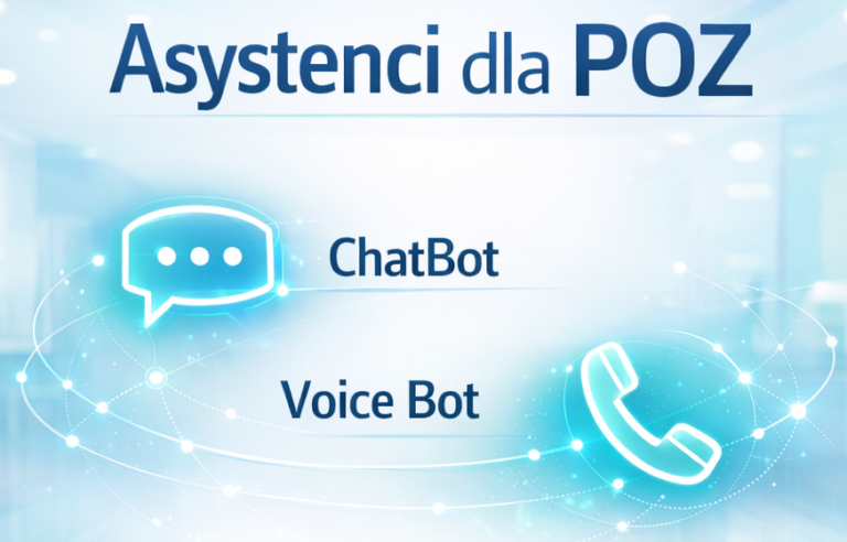 Grafika informacyjna o ChatBot/VoiceBot
