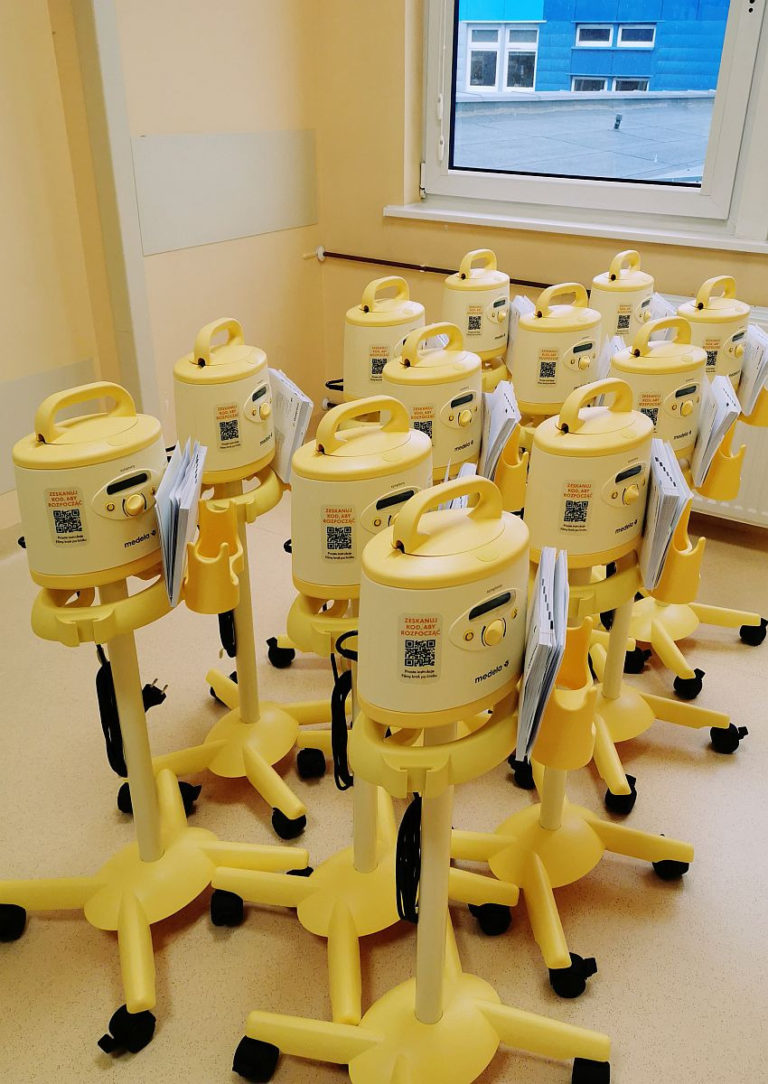 Laktatory z programu.